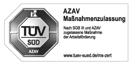 AZAV Maßnahmenzulassung Petschwork Consulting | München | Zertifikate / Auszeichnungen | TÜV Süd | AZAV Maßnahmenzulassung