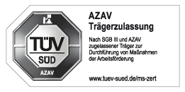 Petschwork Consulting | München | Zertifikate / Auszeichnungen | TÜV Süd | AZAV Trägerzulassung